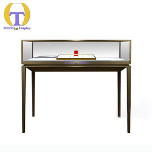 Présentoir de bijouterie haut de gamme personnalisé B2B Armoire de bijouterie en acier inoxydable entièrement assemblée - Product Image 5