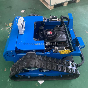 Máy cắt cỏ tự hành chạy xăng 26HP, điều khiển từ xa, bánh xích 500mm, dùng cho vườn, vườn cây ăn quả và đồng cỏ - Product Image 3