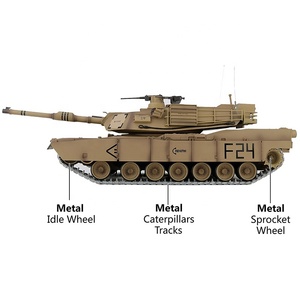 Tanque de Juguete RC Heng Long 1:16, Modelo OEM 3918-1 PRO <span class=keywords><strong>M1A2</strong></span> <span class=keywords><strong>Abrams</strong></span> 7.0 Mejorado, con Humo, IR, Sonido de Batalla, BB Airsoft, Metal, Control Remoto - Product Image 2