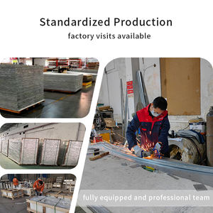 Feuerfeste Modulare Bürotrennwand aus Stahl, Schalldichte Raumteilung, Demontierbar für Lager, Krankenhaus, Lobby - Product Image 6