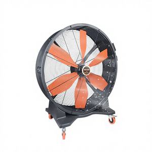 <span class=keywords><strong>Ventilateur</strong></span> <span class=keywords><strong>de</strong></span> sol mobile industriel <span class=keywords><strong>de</strong></span> grande taille, <span class=keywords><strong>ventilateur</strong></span> <span class=keywords><strong>de</strong></span> ventilation portable haute puissance avec roues pour le refroidissement des entrepôts et des ateliers - Product Image 5
