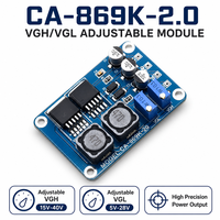 CA-869K Vgh Vgl DC Módulo de Reparación de Placa Convertidora Tcon para Cambio de Voltaje, Herramienta de Reparación de Panel LED LCD de TV, Placa de Montaje de Convertidores DC-DC