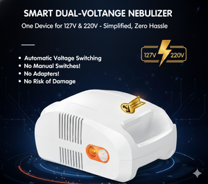 <span class=keywords><strong>Nebulizer</strong></span> Cerdas Fitconn Universal Tegangan Ganda 127V/220V Inhaler Medis Kompresor <span class=keywords><strong>Nebulizer</strong></span> Stabil - Product Image 2