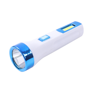 Lampe de poche torche <span class=keywords><strong>solaire</strong></span> Cob LED 2388S avec lumière latérale ABS étanche Mini USB charge Logo personnalisé <span class=keywords><strong>200</strong></span> <span class=keywords><strong>Lumens</strong></span> certifié ROHS - Product Image 1