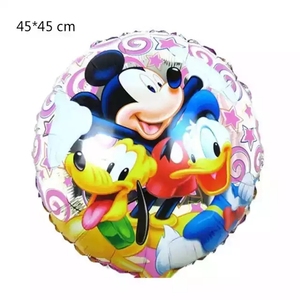 18 pollici Helium Mickey Mouse <span class=keywords><strong>Minnie</strong></span> Head Cartoon Foil Balloon decorazione per feste <span class=keywords><strong>di</strong></span> compleanno giocattoli gonfiabili per bambini palle da doccia - Product Image 5
