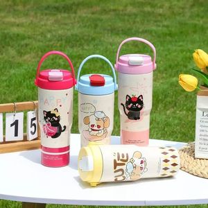 Car <b>Thermos</b> <b>Cup</b> 316 Stainless Steel Insulated Large Capacity Handheld Outdoor Use - Product Image 5