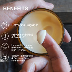 Bálsamo Estilizador para <span class=keywords><strong>Barba</strong></span> de 85g, Fijación Fuerte, Sin Perfume, Nutritivo, Productos para <span class=keywords><strong>Barba</strong></span> de Marca Privada, Venta al Por Mayor OEM - Product Image 4