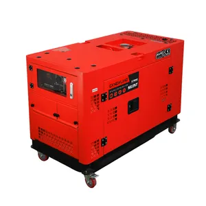 12kw 15kva Heavy Duty portable V-twin engine 2V92F soundproof generator diesel