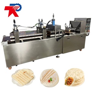 เครื่องห่อ<span class=keywords><strong>แป้ง</strong></span> Chapati Pita อัตโนมัติเครื่อง<span class=keywords><strong>ทำ</strong></span><span class=keywords><strong>แพน</strong></span><span class=keywords><strong>เค้ก</strong></span>อัตโนมัติสายการผลิตพาราธา - Product Image 1