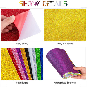 A4 2Mm Tự Dính Long Lanh EVA Tấm Bọt Tự Làm Thân Thiện Bọt Giấy Và Nhãn Dán Tùy Chỉnh Cắt Dịch Vụ - Product Image 3