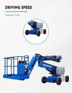 KCCL Customized 12M Man <b>Lifter</b> Machine Self-propelled Articulated Boom Lift for Aerial Work - Product Image 4