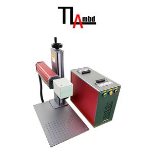Máquina de Marcado Láser de Fibra de 20w 30w 50w al Mejor Precio, Marca <span class=keywords><strong>Lambd</strong></span>, Precisión de 0.01, 2 Años de Garantía - Product Image 2