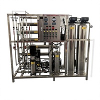 Système de purification d'eau électrique entièrement automatique 5 étapes 1000 LPH en acier inoxydable, contrôlé par application, équipement de filtration RO de haute qualité