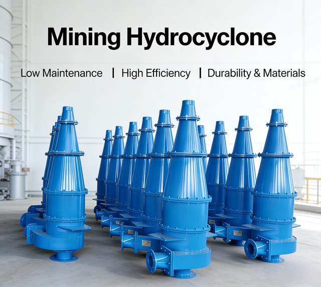 Mining Hydrocyclone Separator | Ceramic Lining | High Efficiency & Large Capacity | Trusted Partner of Fortune 500 Companies