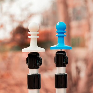 Sombrero de protección contra rayos de plástico aislado Camping al aire libre Canopy Rod Support Pole Casco Gorra de protección contra rayos - Product Image 5