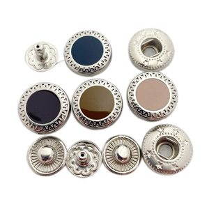 Manufacturer Custom Paint <strong>Press</strong> <strong>Metal</strong> Snap <strong>Buttons</strong> for Clothing - Product Image 1