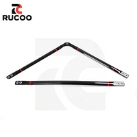Fibra de Carbono Seca para BMW G80 G81 M3 G82 G83 M4 G87 M2: Refuerzo de Soporte de Motor, Cubierta de Radiador, ECU, Paneles de Esquina de Faros y Rejilla