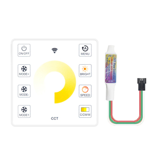Popular DC5-24V Music Sync Sound Full Touch Control Voice <strong>Bluetooth</strong> App RGB RGBW Dream Horse Race Strip Light - Product Image 1