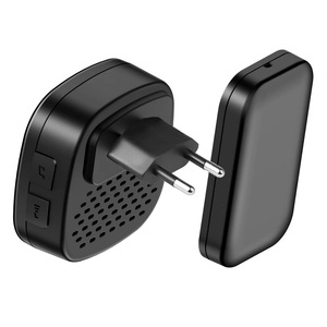 Système de <span class=keywords><strong>sonnette</strong></span> sans fil, portée 300 m, <span class=keywords><strong>sonnette</strong></span> intelligente de haute qualité, 60 sonneries, prise US EU UK pour appartement et bureau - Product Image 5