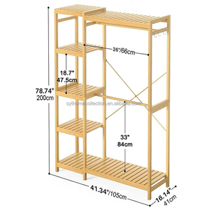 <span class=keywords><strong>Perchero</strong></span> de Bambú al por Mayor, Muebles de Dormitorio, Armario Resistente, Guardarropa, Muebles de Dormitorio para Sala de Estar y Resort - Product Image 3