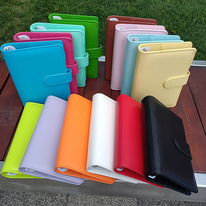ขายส่งที่กำหนดเองมาการูน Binder 6แหวน <span class=keywords><strong>A6</strong></span>หนัง Pu สีรุ้งงบประมาณ Binder ไดอารี่วางแผนโน๊ตบุ๊คออแกไนเซอร์วาระ - Product Image 3