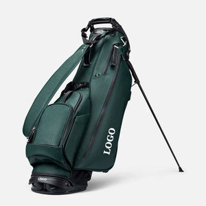 Sac de golf en cuir portable imperméable avec logo personnalisé, apparence verte de luxe, qualité garantie, idéal pour tournoi ou cadeau - Product Image 6