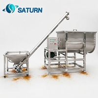 Machine à mélanger les rubans en promotion, 100L-2000L, haute efficacité, faible consommation d'énergie pour l'industrie alimentaire, des boissons et chimique