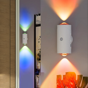 Mini Lámpara de Pared LED Inteligente con Control Táctil, Funciona con Batería, Montaje Magnético y Sensor de Cambio de Color para Dormitorio y Pasillo - Product Image 2