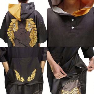 Wholesale Hooded <b>Poncho</b> Towel Recycled Surf Custom Hoodie Quick Dry Microfiber <b>Ponchos</b> With Pocket for Adults - Product Image 4