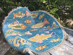 Woolen Hand Tufted Area <b>Rug</b> Highly Durable Washable Non-Slip for Dining Living Hall Play Home Floor-Custom Size Modern Custom - Product Image 6