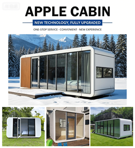 KT Apple Cápsulas <span class=keywords><strong>de</strong></span> Diseño para Glamping, Invernaderos Prefabricados, Alojamiento Exterior Único, Oficina, Taller - Product Image 2