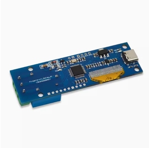 ZW101指紋シングルリレーモジュール容量性半導体OLEDディスプレイSTM32二次開発