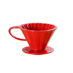 Filtre à café en céramique L-beans, forme de pétale, 1 à 4 tasses, coloré, pour usage domestique - Product Image 5