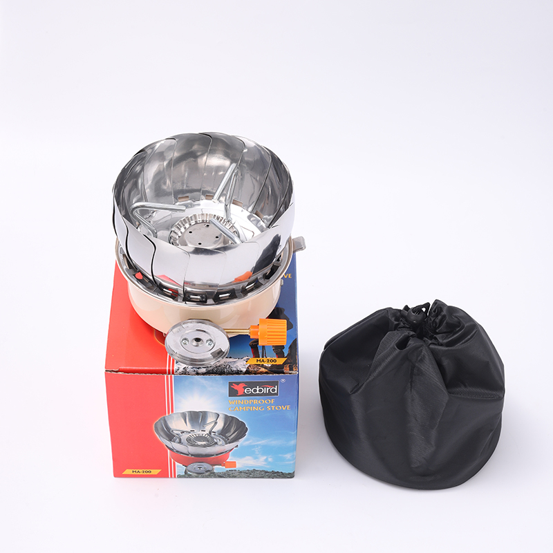Specialist Mini Camping Stove On A Gas Bottle - Stainless Steel Gas Stove Outdoor 7/16 - Camping Gas Stove With Automatic Ignition And Flame Regulator - Power 3500 W - Gas Consumption - View #6