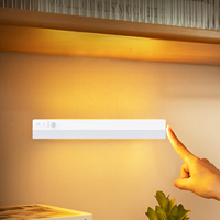 TAIKOO lampu kabinet Led nirkabel, lampu Strip Led Sensor cahaya kabinet dapur kualitas tinggi