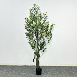 Arreglo de Plantas Artificiales, Planta Artificial Decorativa para Interiores, Árbol de Olivo - Product Image 1