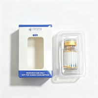 Étiquettes personnalisées en vinyle imperméables et résistantes à l'huile, avec peptides, forme sur mesure, adhésif durable, imprimées en offset pour flacons en verre de 3ml/5ml/10ml