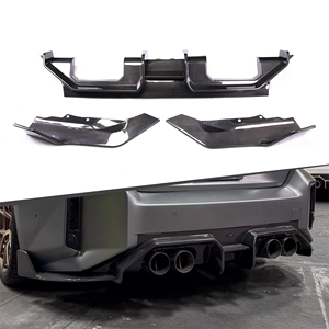 Difusor Trasero de Fibra de Carbono Estilo AD con Alerones de Parachoques, Kit de Carrocería de Alto Rendimiento para BMW M2 G87 <span class=keywords><strong>2022</strong></span>+ - Product Image 1