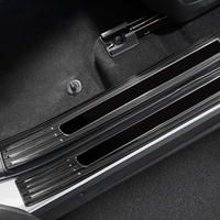 2020 pour Toyota pour RAV4 accessoires en acier inoxydable garde de seuil de porte latérale de voiture Kit de Protection et de décoration intérieure convient au modèle