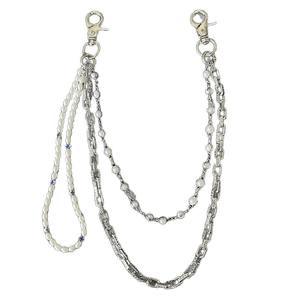 سلسلة جيب مع سلسلة جينز معدنية متعددة الطبقات من الولايات المتحدة الأوروبي بتصميم عصري رائع على طراز الهيب هوب بانك بطول مخصص - Product Image 1