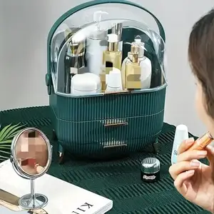 Leichte Luxusaufbewahrungsbox für Kosmetika und Hautpflegeprodukte Schlafzimmer Heim Aufbewahrungsschrank modern einfach Make-up-Aufbewahrung