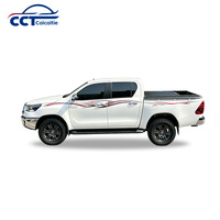 Autocollants personnalisés pour carrosserie de voiture Toyota Hilux 2016-2020, bande de couleur, accessoires décoratifs pour voiture