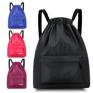 2025 Custom Logo Drawstring Backpack Draw String Sports Backpack Promotional Bag Custom Drawstring Gym Bags School Backpack