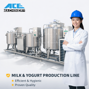 <b>Small</b> Liquid Ice Cream Pasteurizer Homogenizer Milk Tank Mini Dairy Plant Process Line - Product Image 4