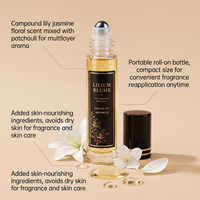Parfum Roll-on Lily dan Jasmine Aroma Bunga Segar dan Delikat Ideal untuk Pemakaian Sehari-hari, Perjalanan, Kencan Romantis, dan Menciptakan Suasana.