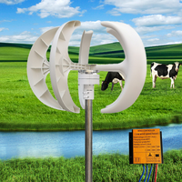Moteur d'éolienne 800W 12V Générateur à aimants permanents AC pour centrale électrique hybride éolienne solaire Modèle