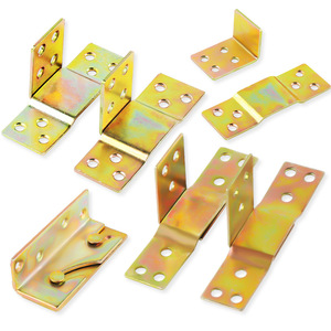 Resonance Corner Brackets 40Mm Metal Furniture Hardware Support For Bed Frame And Wooden Pallets - Product Image 1