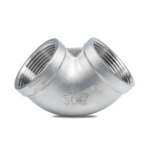 ข้อต่อท่อสแตนเลสขัดเงา <span class=keywords><strong>90</strong></span> องศา เกรด 304 316 เชื่อมต่อแบบเชื่อม สำหรับท่อไอเสีย ขนาด <span class=keywords><strong>5</strong></span>/8 นิ้ว 76 มม. 216 ผลิตจากเหล็กหล่อขึ้นรูป ขายส่งจากโรงงาน - Product Image 1