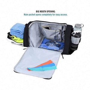 Sac de sport gratuit pour femmes, sacs de voyage pour hommes, sac à dos d'extérieur avec espace séparé pour chaussures de sport - Product Image 5