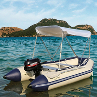 Bateau pneumatique de conception la plus récente 2022 avec moteur, bateau pneumatique d'usine avec plancher pneumatique, bateaux pneumatiques avec certification CE